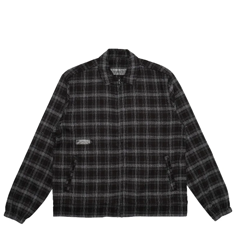 Men's Coats with Breathable FabricGONZALES WOOL PLAID JACKET