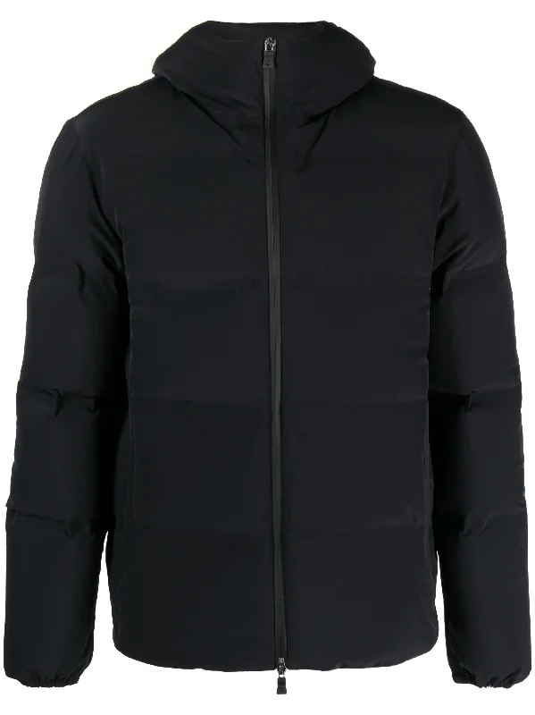 Men's Coats for All SeasonsHigh-Neck Padded Hooded Jacket