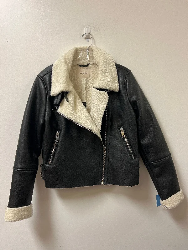 Men's Coats for Everyday WearJacket Faux Fur & Sherpa By Blanknyc In Black, Size: M