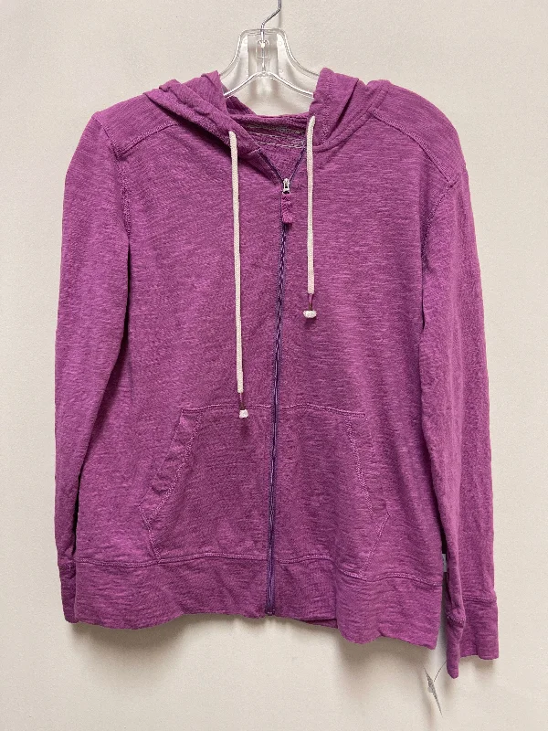 Men's Coats with HoodsJacket Other By Eddie Bauer In Purple, Size: M