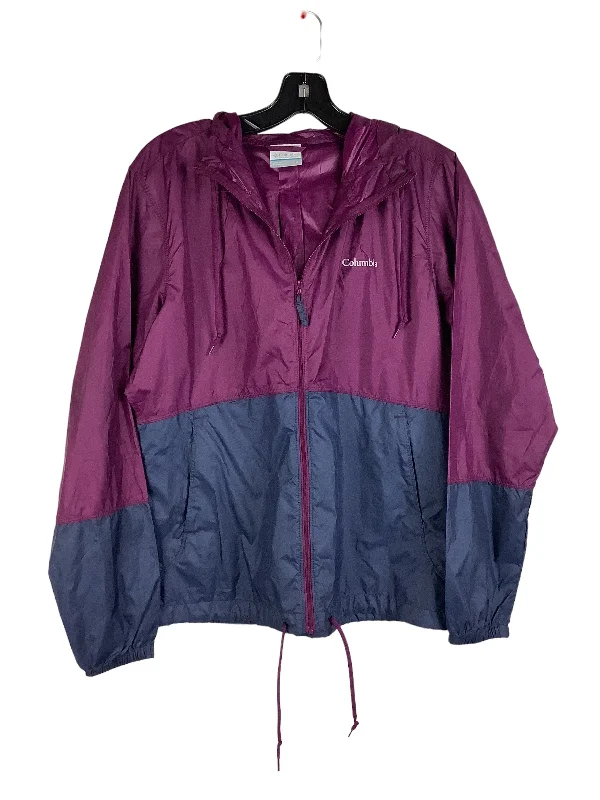 Best Men's Leather CoatsJacket Windbreaker By Columbia  Size: M