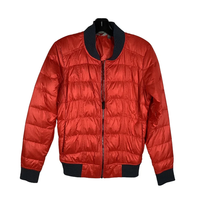Men's Coats with Hidden PocketsOrange Jacket Puffer & Quilted Athleta, Size S