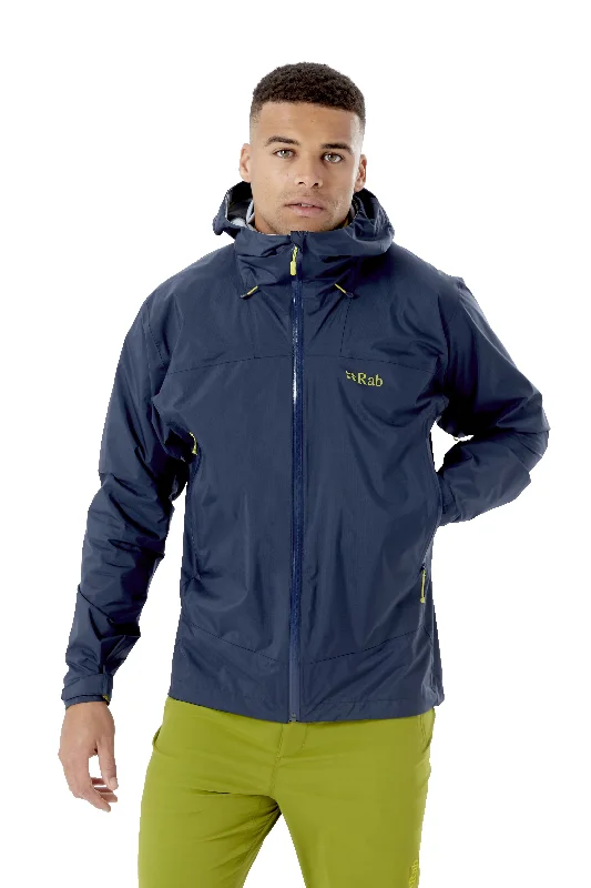 Men's Coats for SnowboardingRAB Mens Downpour Plus 2.0 Waterproof Jacket