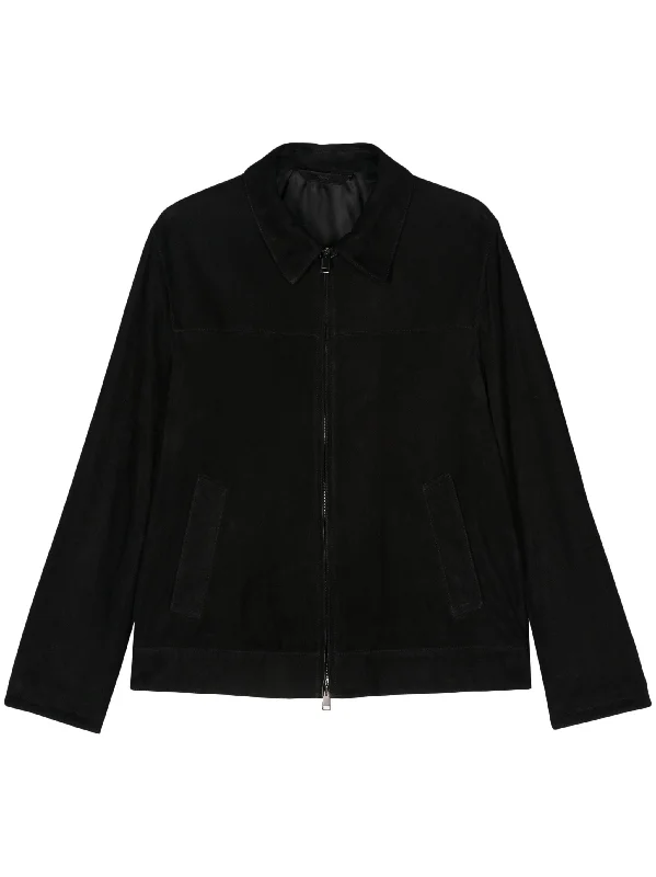 Durable Men's Car CoatsSuede Shirt Jacket