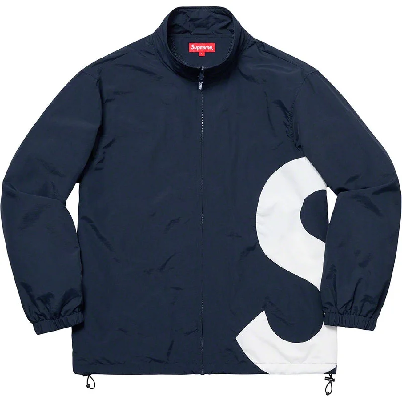 Best Men's Leather CoatsSupreme S Logo Track Jacket Navy