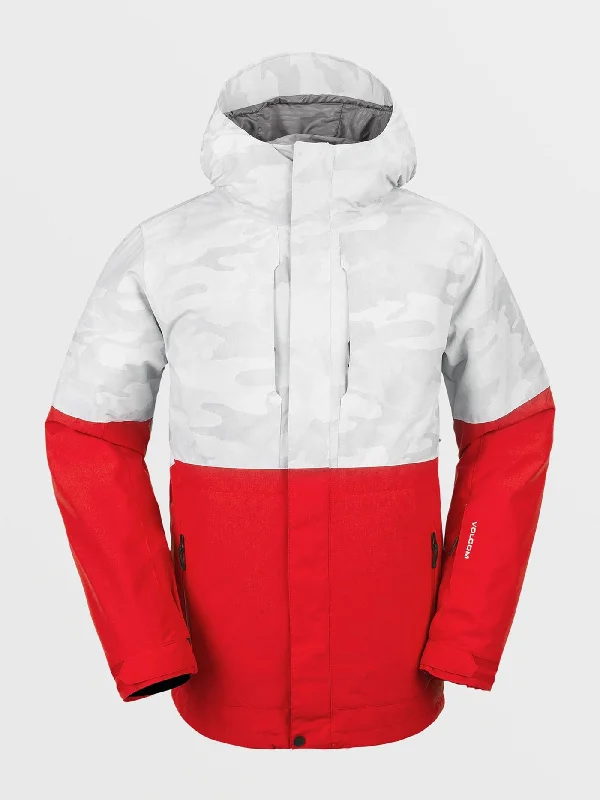 Men's Coats for Big and TallV.Co Op Insulated White Camo Jacket