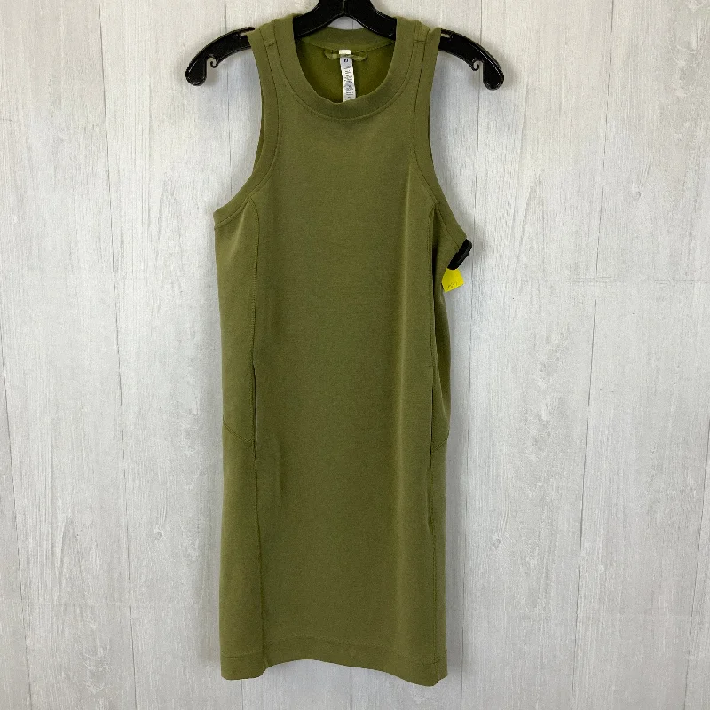 women's sheath dressesAthletic Dress By Lululemon In Green, Size: S