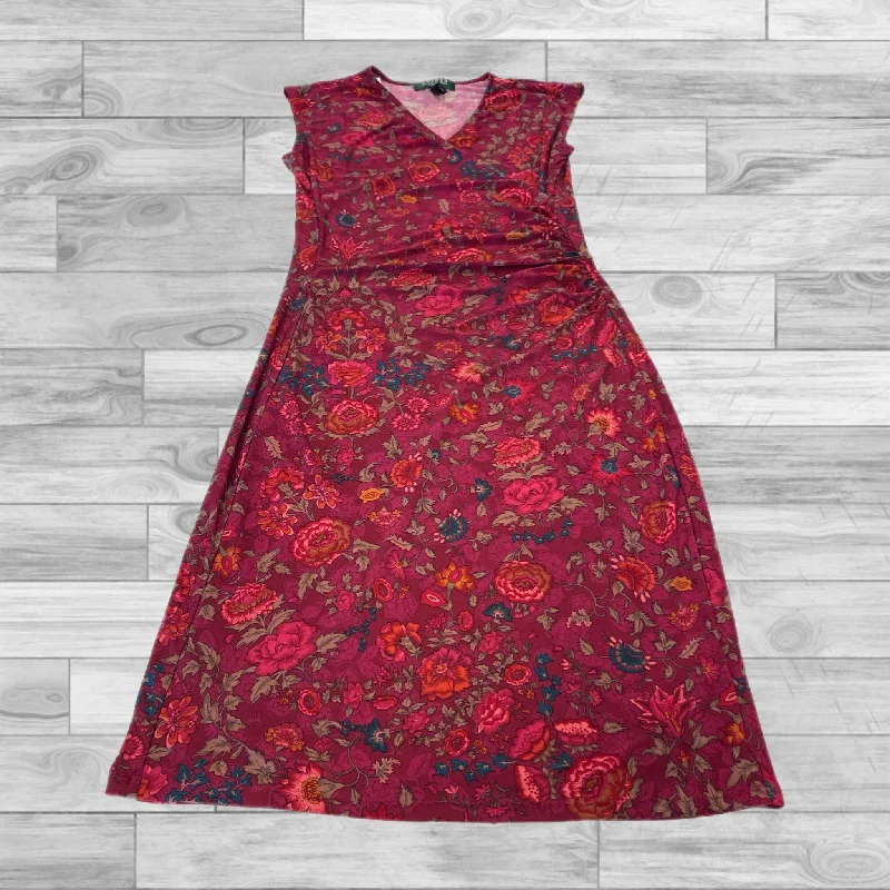 women's machine-washable dressesDress Casual Short By Lauren By Ralph Lauren In Red, Size: Sp