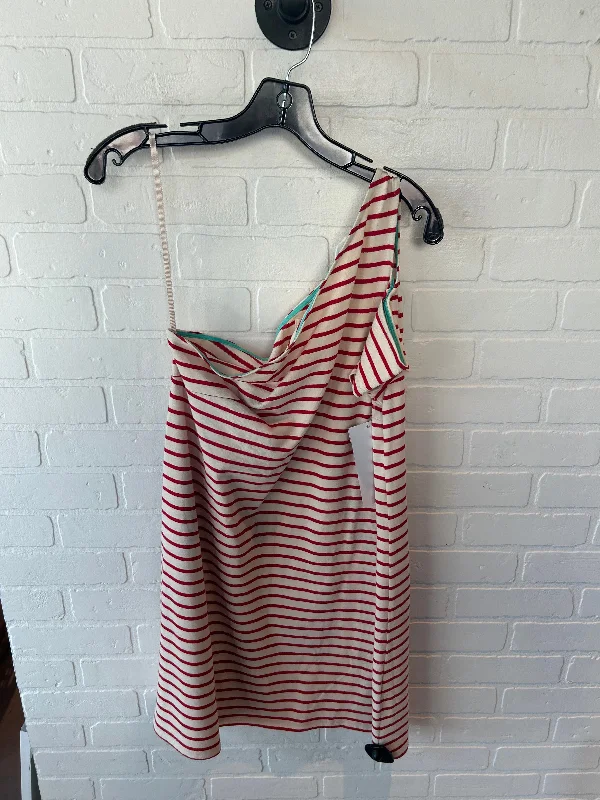 women's empire waist dressesDress Casual Short By Maeve In Cream & Red, Size: M