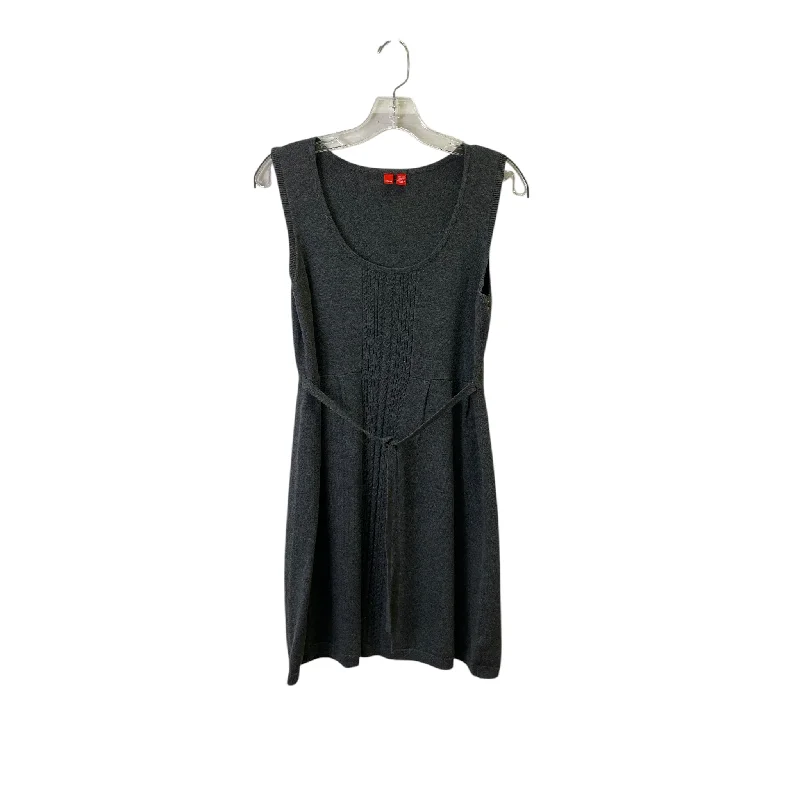 Metallic DressDress Sweater By Esprit In Grey, Size:L