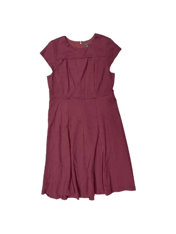women's everyday dressesDress Work By Ann Taylor In Red, Size: 14