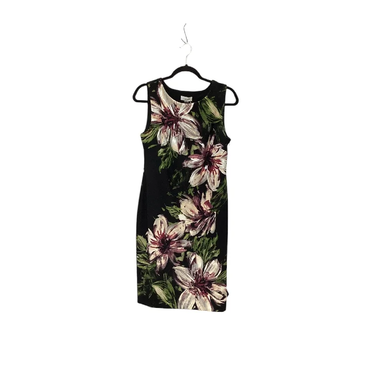women's halter dressesDress Work By Calvin Klein In Floral Print, Size: M