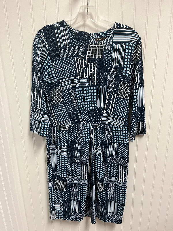 women's beach dressesDress Work By J Mclaughlin In Blue & White, Size: L
