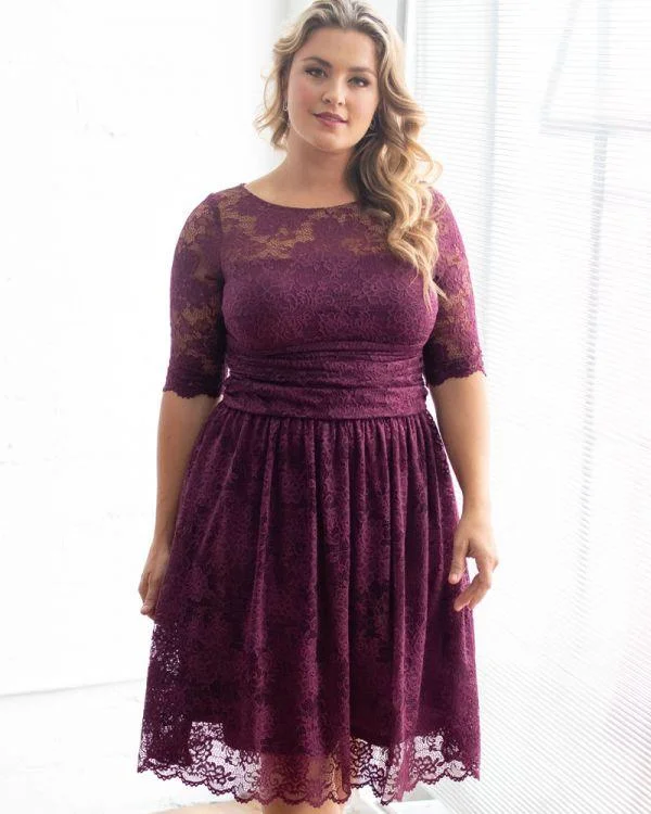 Sequined DressKiyonna Formal Short Lace Dress