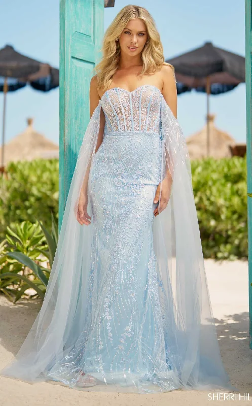 women's flowy dressesSherri Hill 56155 Dress