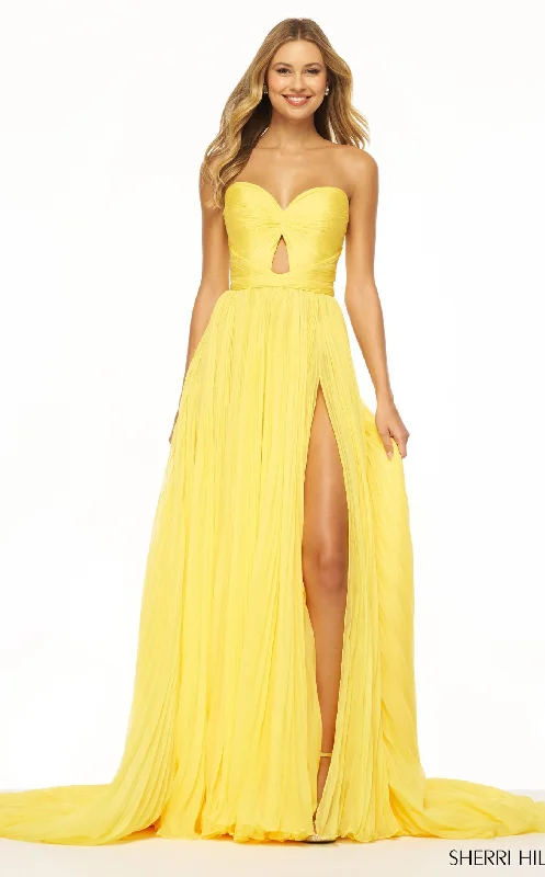 Velveteen DressSherri Hill 56372 Dress