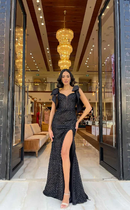 women's lace-up dressesZaied Zaied UKBE090 Dress